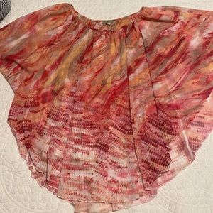 Pink Sheer One World Blouse